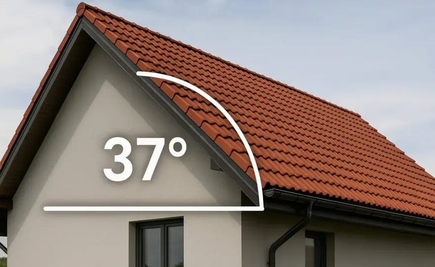 Minimalny spadek dachu - Co musisz wiedzieć przed budową?