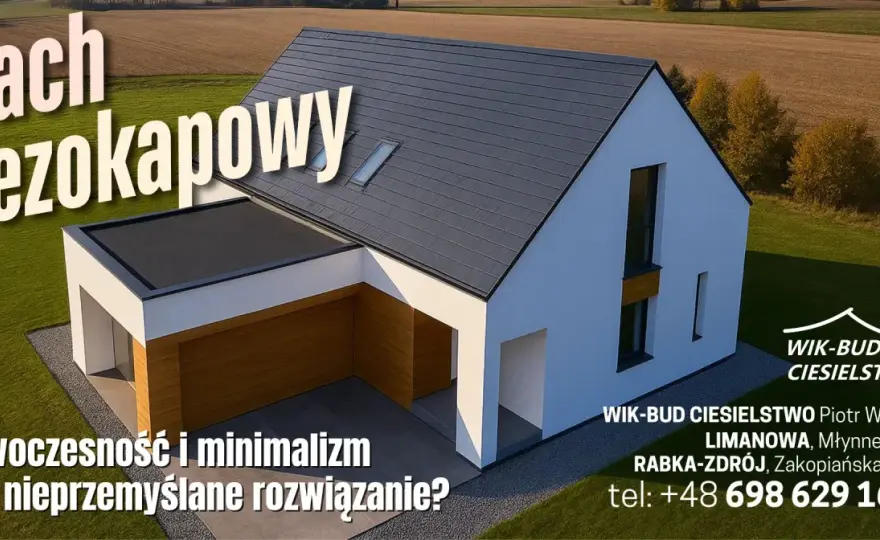 Dach bezokapowy - czy warto? Koszty, wady i zalety!